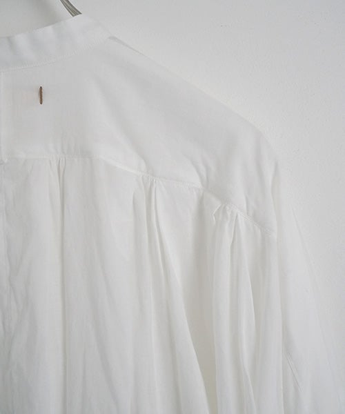 suzuki takayukiスズキタカユキtucked cape blouse [S261-19/off white]