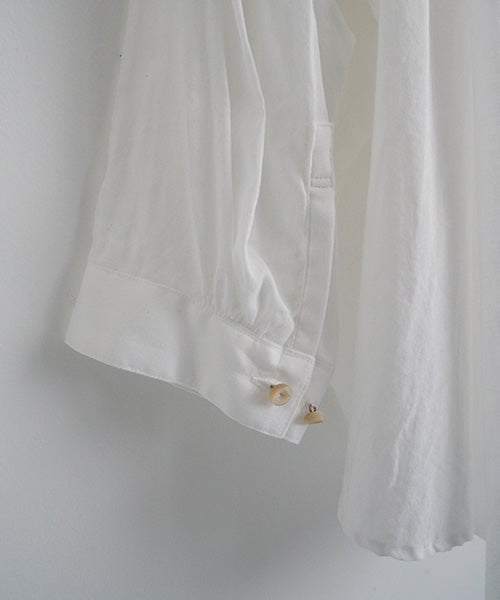  suzuki takayukiスズキタカユキtucked cape blouse [S261-19/off white]
