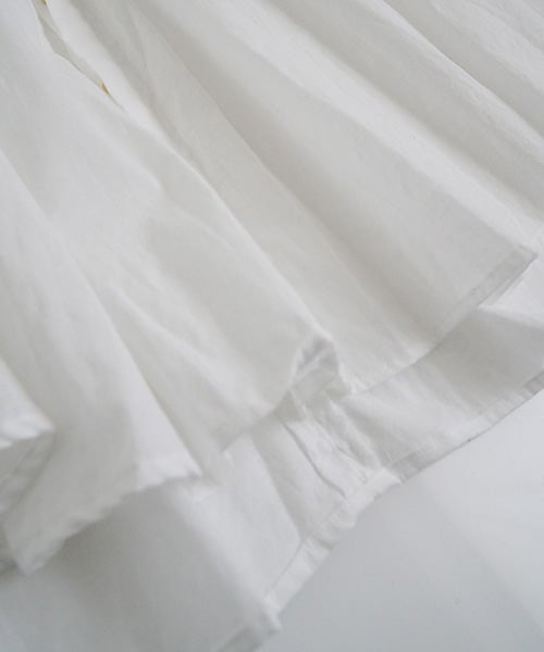  suzuki takayukiスズキタカユキtucked cape blouse [S261-19/off white]