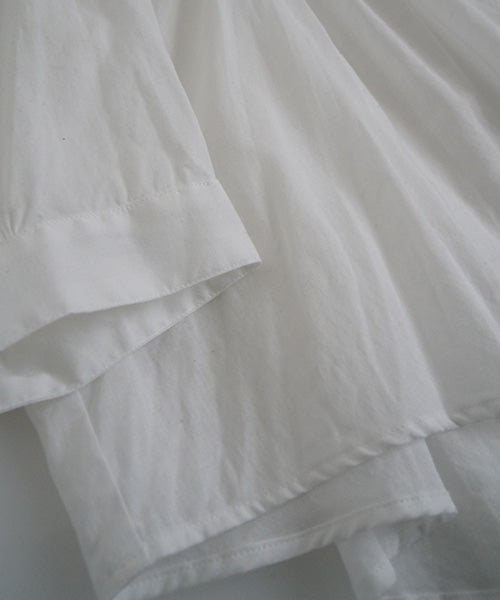 suzuki takayukiスズキタカユキtucked cape blouse [S261-19/off white]