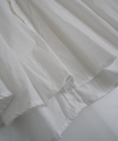  suzuki takayukiスズキタカユキtucked cape blouse [S261-19/off white]