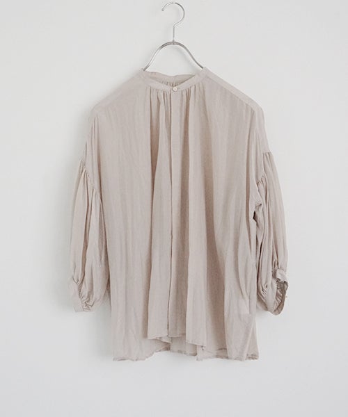  suzuki takayukiスズキタカユキpuff-sleeve blouse [S261-18/pearl mist] 