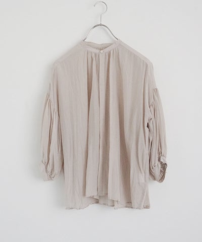  suzuki takayukiスズキタカユキpuff-sleeve blouse [S261-18/pearl mist] 
