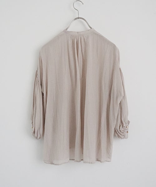  suzuki takayukiスズキタカユキpuff-sleeve blouse [S261-18/pearl mist] 