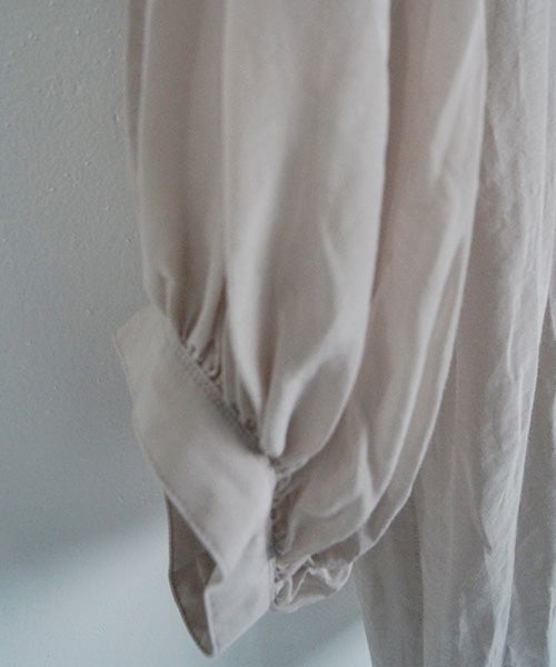  suzuki takayukiスズキタカユキpuff-sleeve blouse [S261-18/pearl mist] 