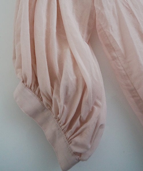 suzuki takayuki スズキタカユキ layered blouse S261-09 ミスト