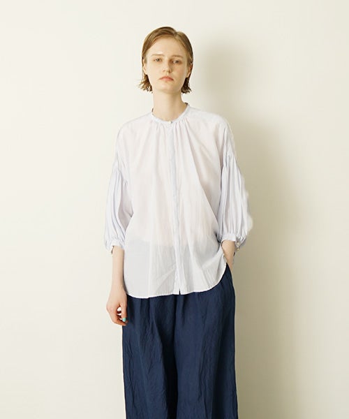 suzuki takayuki スズキタカユキ layered blouse S261-09 ミスト