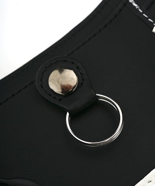 VU PRODUCTB12 mini walletdeer leather /white