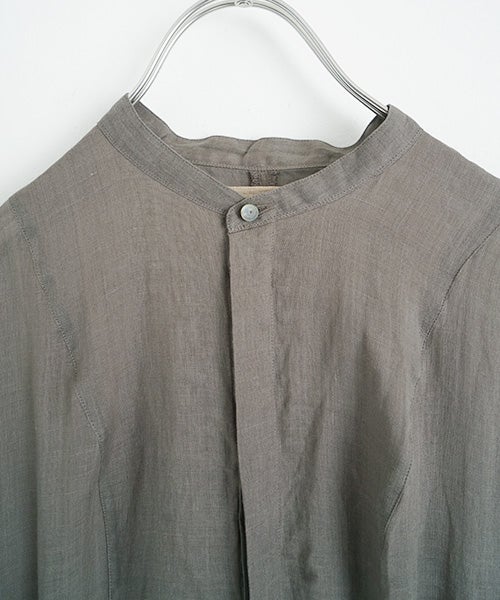 suzuki takayuki スズキタカユキ band-sleeve dress [S261-23/lead grey］バンドスリーヴドレス