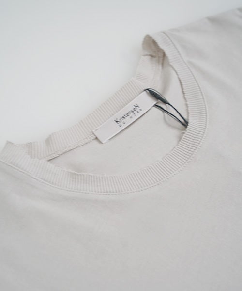 KristenseN DU NORDクリステンセンドゥノルドT-shirt [M-171/03chalk] ティーシャツ