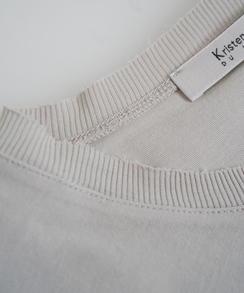KristenseN DU NORDクリステンセンドゥノルドT-shirt [M-171/03chalk] ティーシャツ