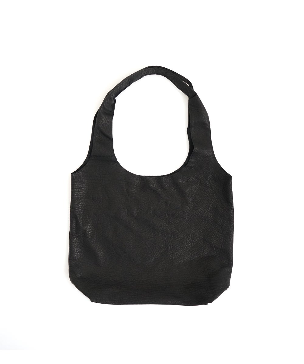 VUm PRODUCT B23 packable tote deer leather / black