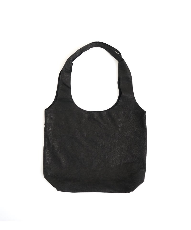 VUm PRODUCT B23 packable tote deer leather / black