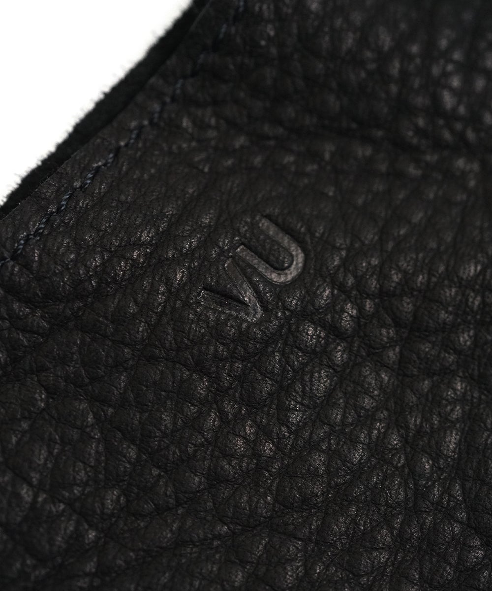 VUm PRODUCT B23 packable tote deer leather / black