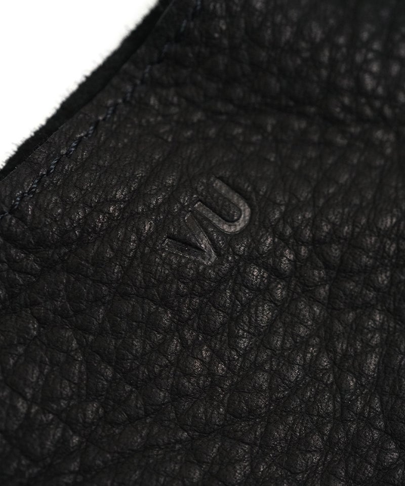VUm PRODUCT B23 packable tote deer leather / black