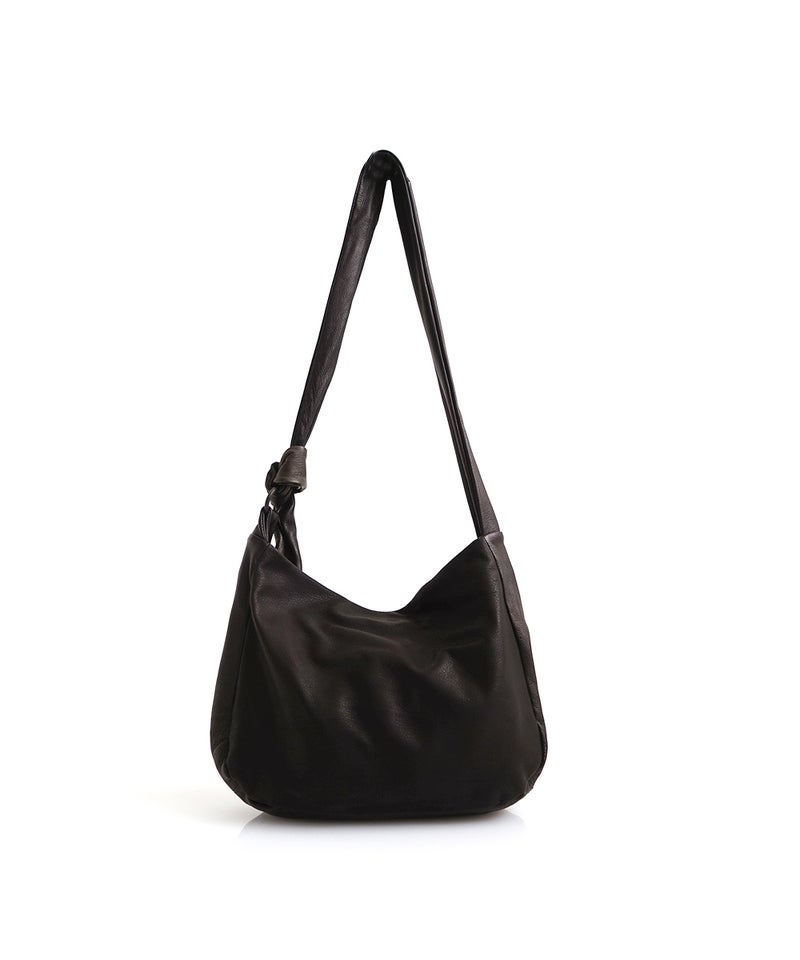 VUm PRODUCT B15 sash bag deer leather / dark brown