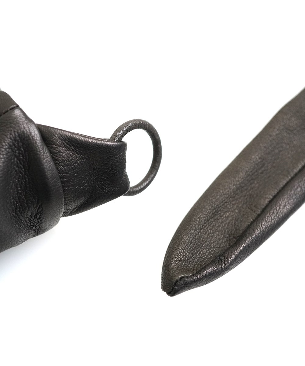 VUm PRODUCT B15 sash bag deer leather / dark brown