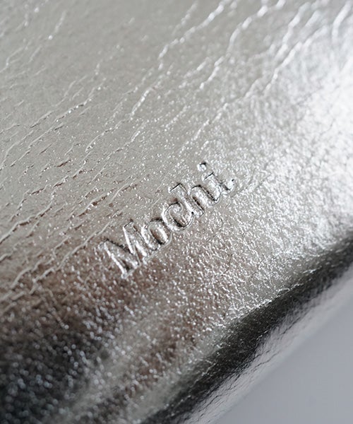 Mochiモチlong wallet (ma-pro-09 /silver)鹿革/ロングウォレット
