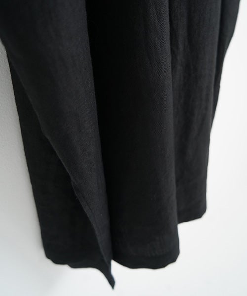 suzuki takayukiスズキタカユキpuff-sleeve dress [black] 