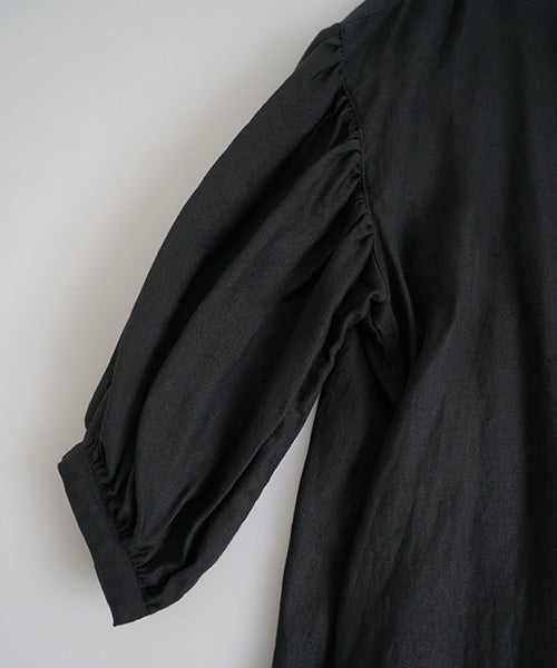 suzuki takayuki スズキタカユキ puff-sleeve dress [S231-24/black]