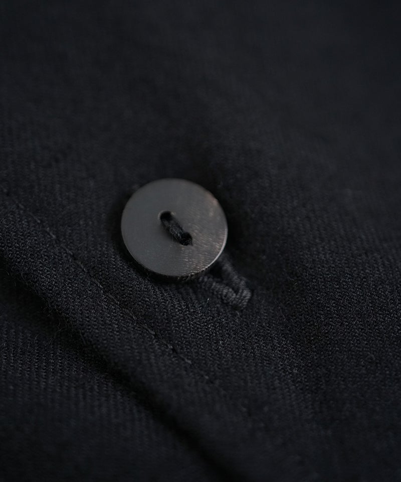 VUm wide shirt [BLACK］vum-sht-011