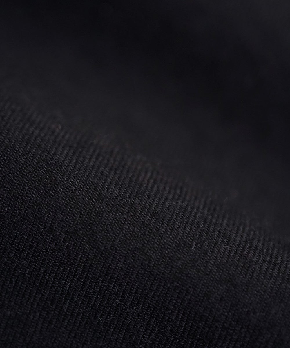VUm wide shirt [BLACK］vum-sht-011