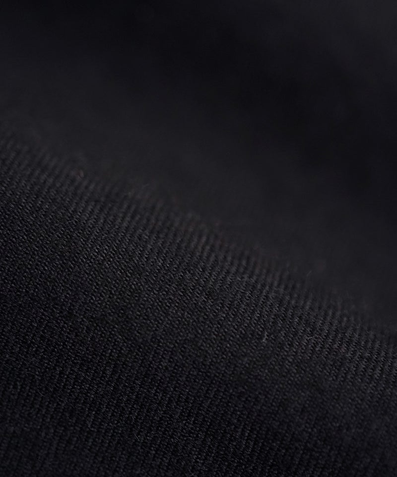 VUm wide shirt [BLACK］vum-sht-011
