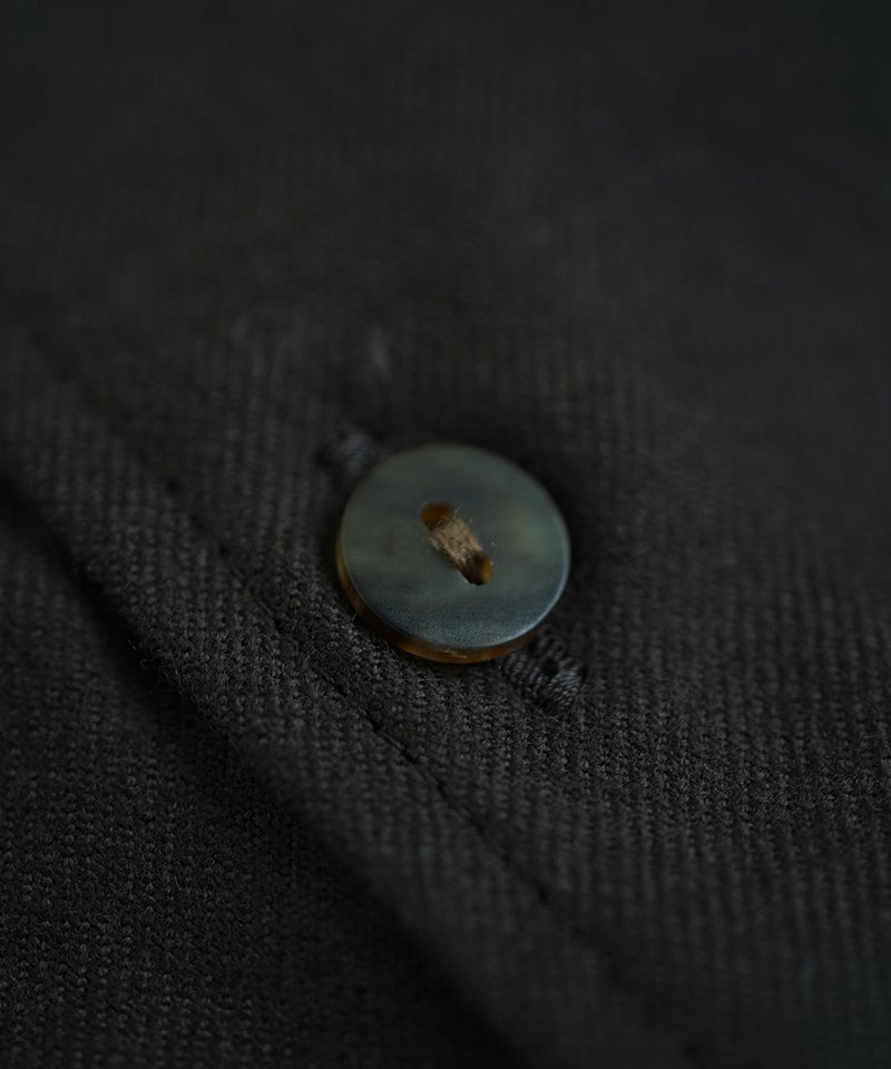 VUm wide shirt [DARK BROWN］vum-sht-011