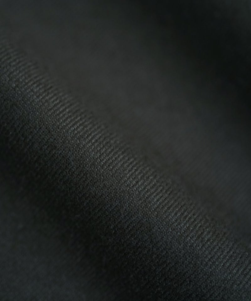 VUm wide shirt [DARK BROWN］vum-sht-011