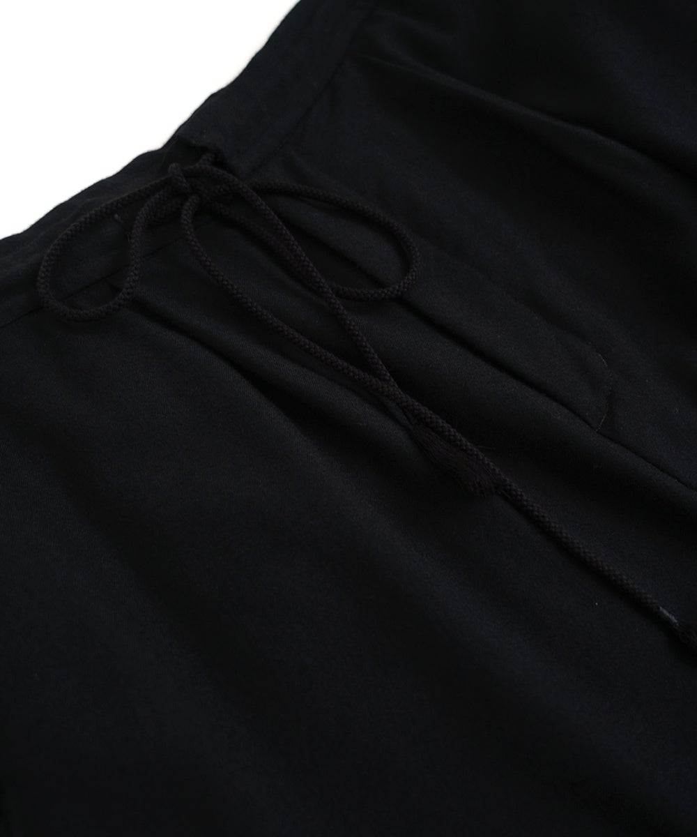 VUm wide silhouette pants WOOL / BLACK