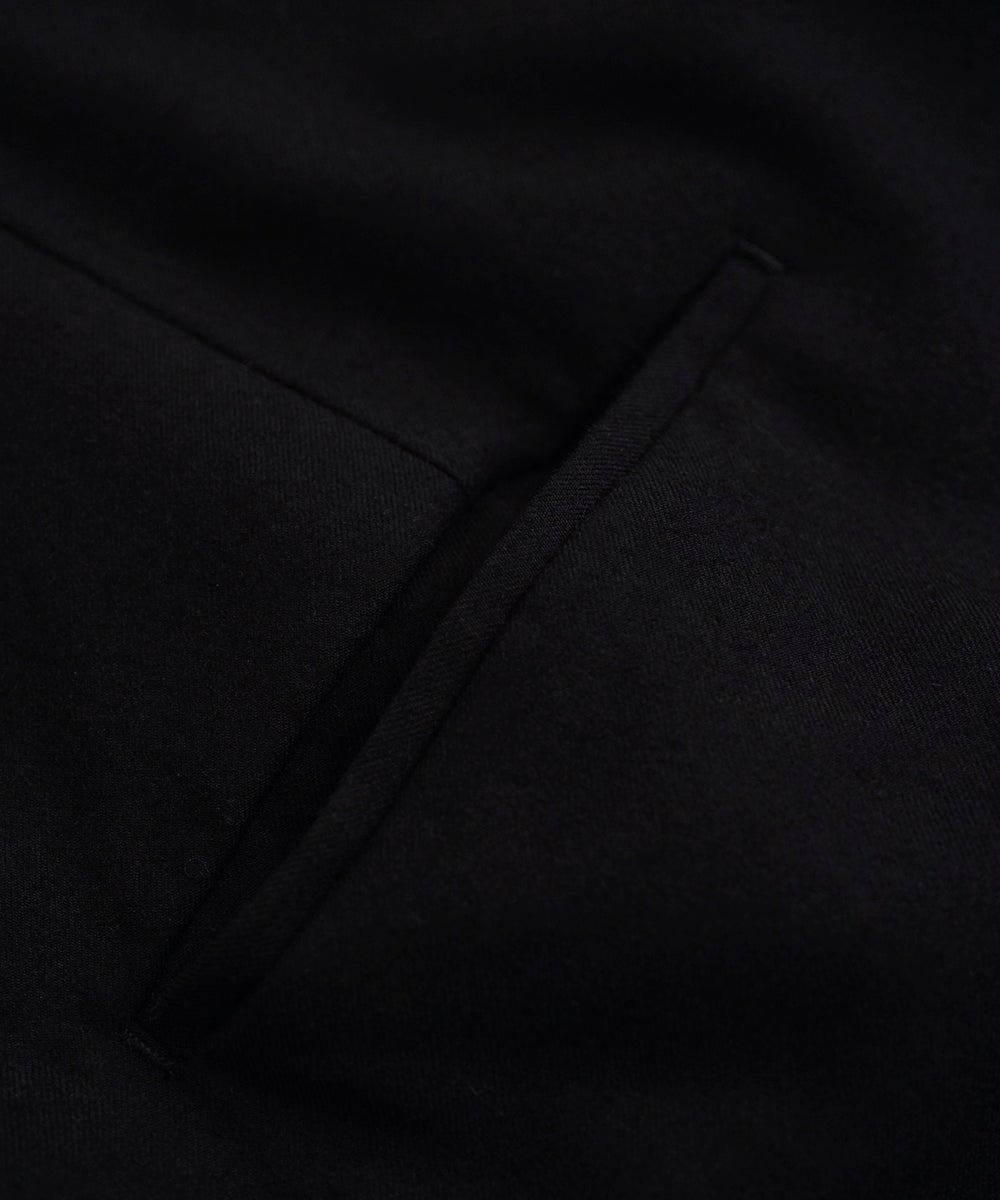 VUm wide silhouette pants WOOL / BLACK