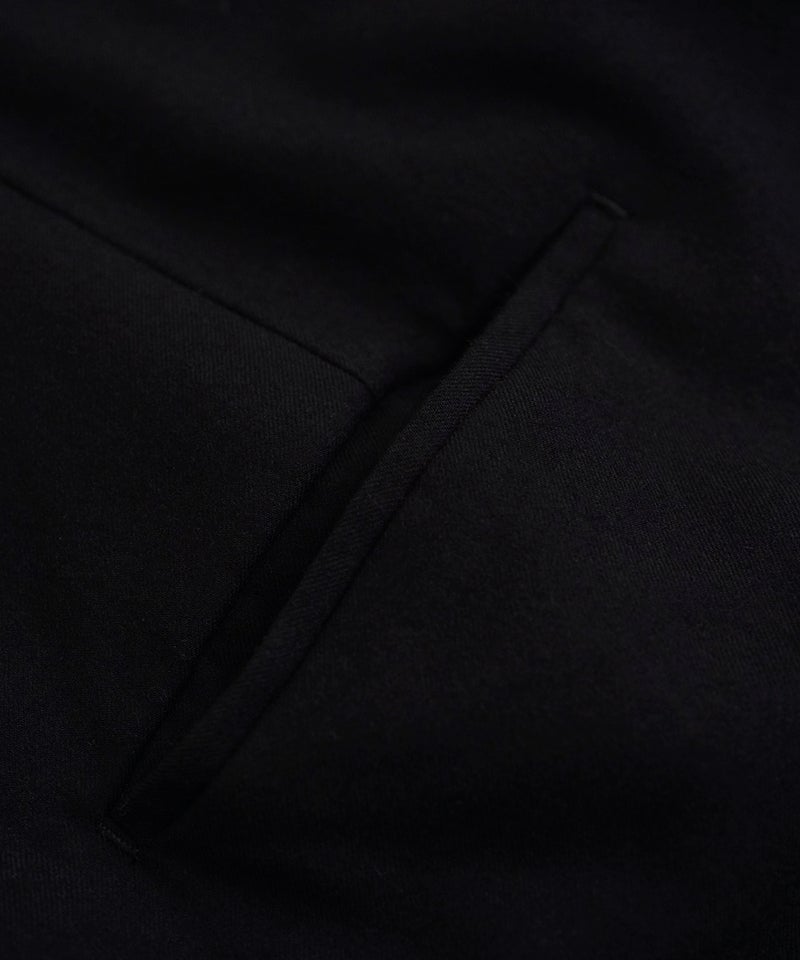 VUm wide silhouette pants WOOL / BLACK