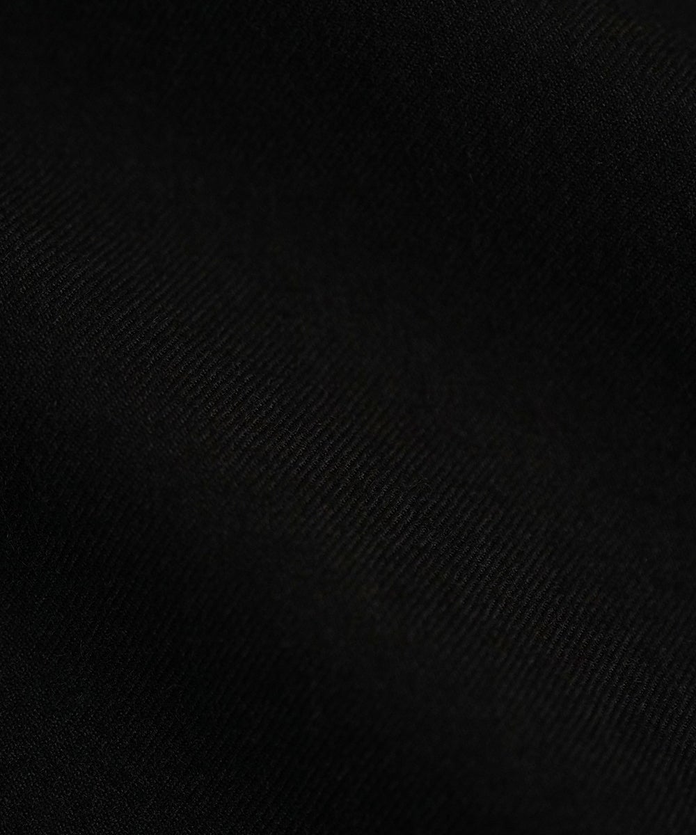 VUm wide silhouette pants WOOL / BLACK