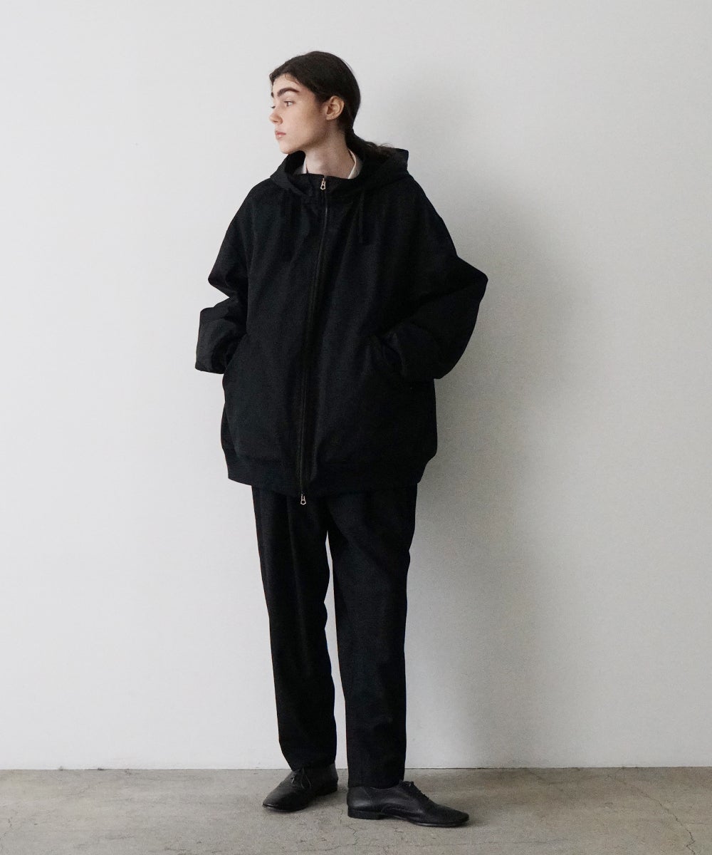 VUm tapered pants FLANNEL WOOL / BLACK vu-pnt-001
