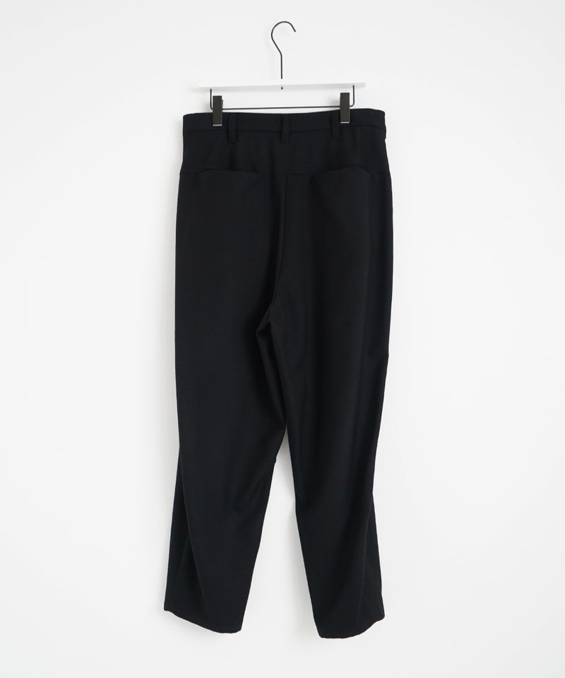VUm tapered pants FLANNEL WOOL / BLACK vu-pnt-001