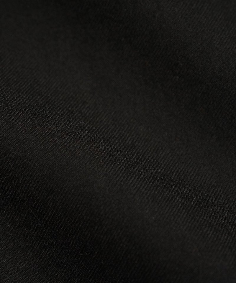VUm tapered pants FLANNEL WOOL / BLACK vu-pnt-001