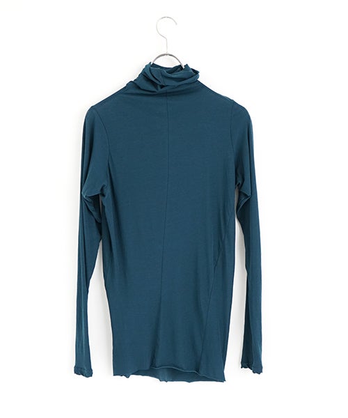 suzuki takayukiスズキタカユキturtle-neck t-shirt ［T002-10/fir green]