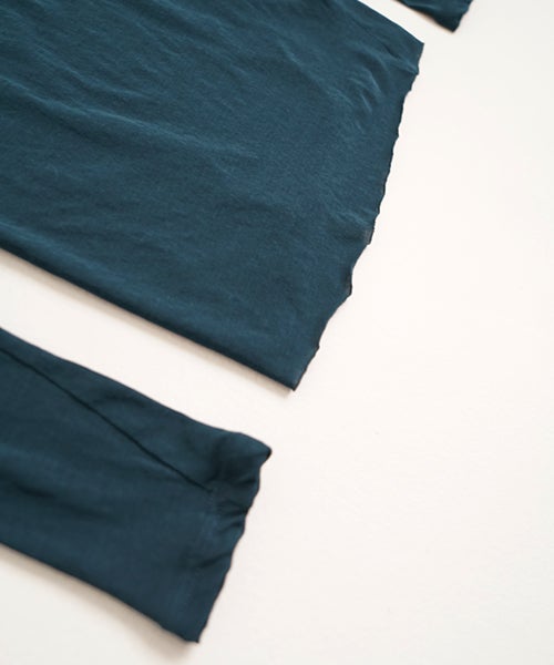 suzuki takayukiスズキタカユキturtle-neck t-shirt ［T002-10/fir green]