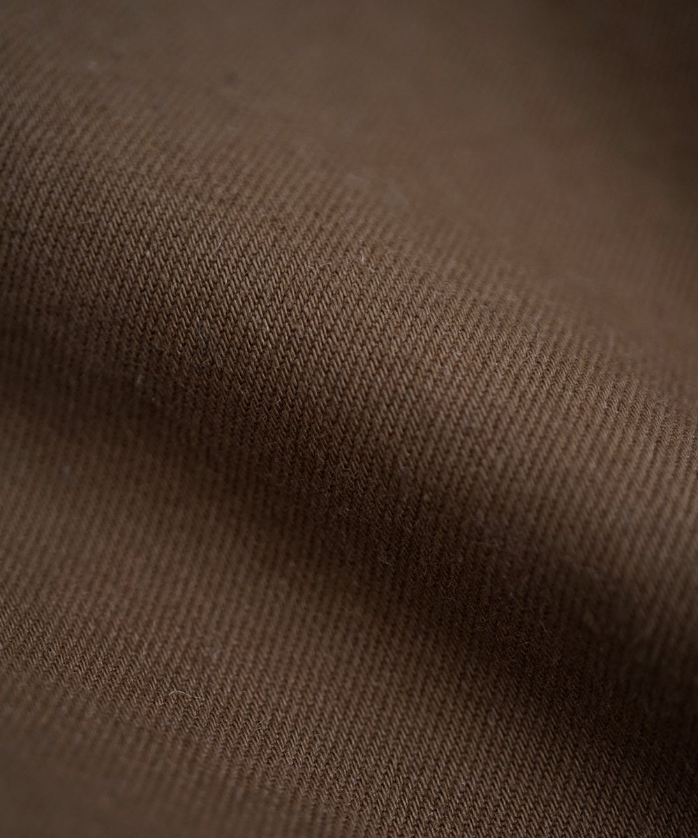  VUm wide stand collar shirts COTTON WOOL / OFF WHITE vu-sht-008