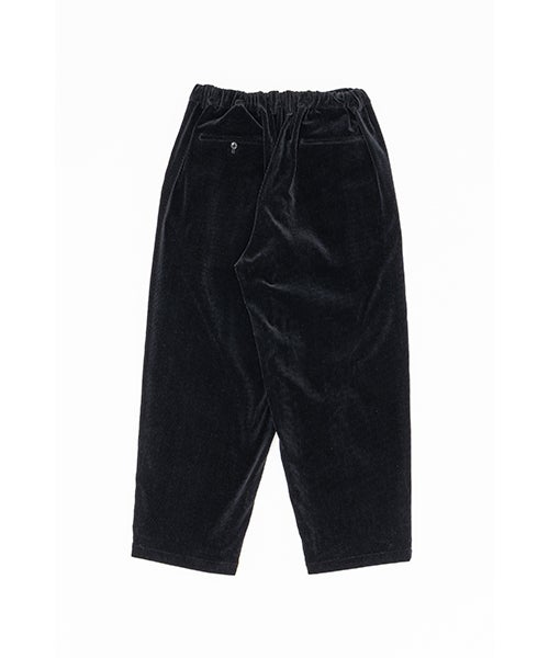 OKO SAKAMOTO / ヨーコサカモトDOUBLE PLEATED WIDE EASY PANTS (BLACK) YS - 26AW - 26