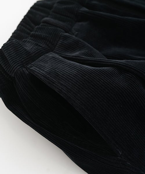 OKO SAKAMOTO / ヨーコサカモトDOUBLE PLEATED WIDE EASY PANTS (BLACK) YS - 26AW - 26