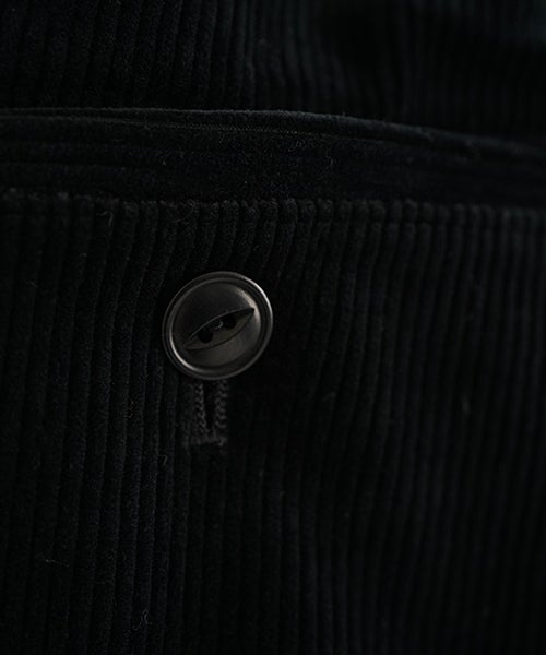 OKO SAKAMOTO / ヨーコサカモトDOUBLE PLEATED WIDE EASY PANTS (BLACK) YS - 26AW - 26