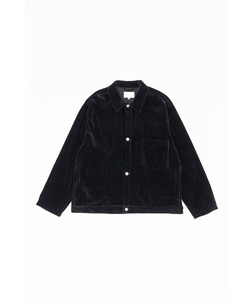 YOKO SAKAMOTOヨーコサカモト WORK BLOUSE[BLACK] YS - 26AW - 24