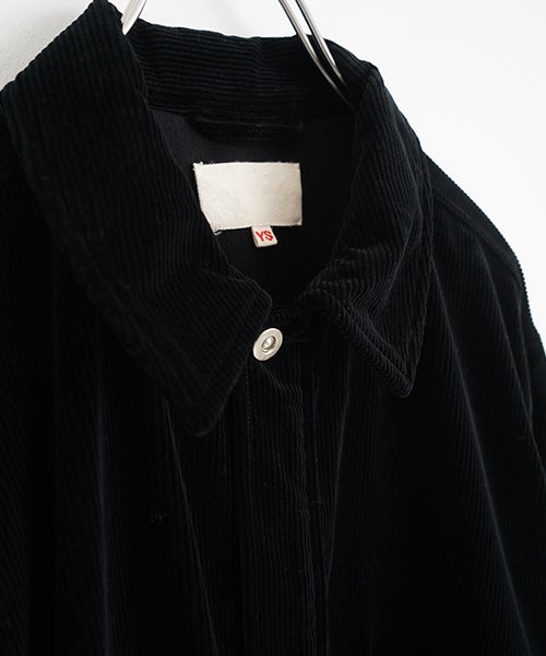 YOKO SAKAMOTOヨーコサカモト WORK BLOUSE[BLACK] YS - 26AW - 24