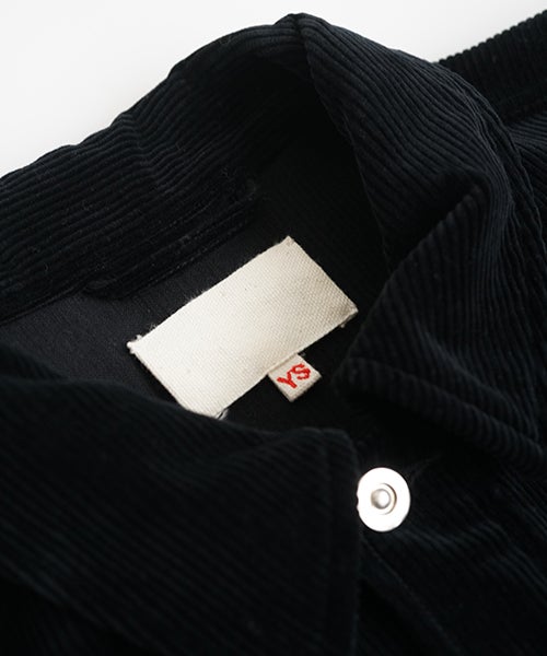 YOKO SAKAMOTOヨーコサカモト WORK BLOUSE[BLACK] YS - 26AW - 24
