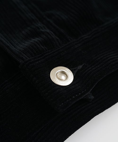 YOKO SAKAMOTOヨーコサカモト WORK BLOUSE[BLACK] YS - 26AW - 24