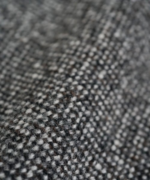 YOKO SAKAMOTO ヨーコサカモトWOOL LONG SCARF/CHARCOAL GRAY　YS - 26AW - SCARF - LONG - WO