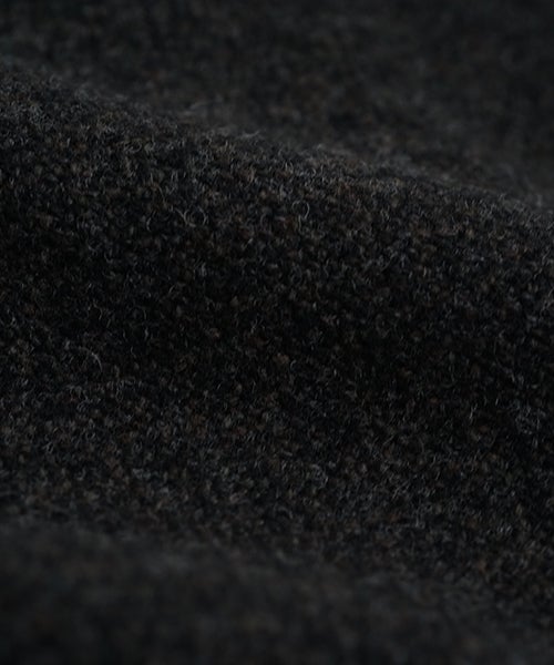 YOKO SAKAMOTO ヨーコサカモトWOOL LONG SCARF/BLACK　YS - 26AW - SCARF - LONG - WO
