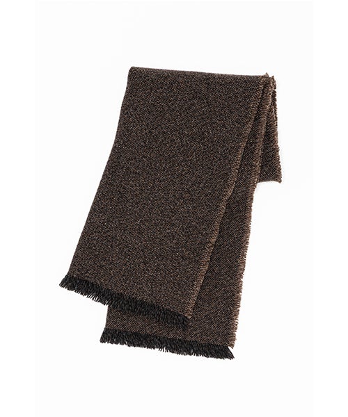 YOKO SAKAMOTO ヨーコサカモトWOOL LONG SCARF/BROWN　YS - 26AW - SCARF - LONG - WO