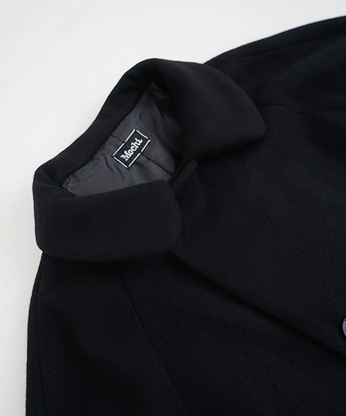 Mochiモチpadded collar coat [black/ma26-co-02]